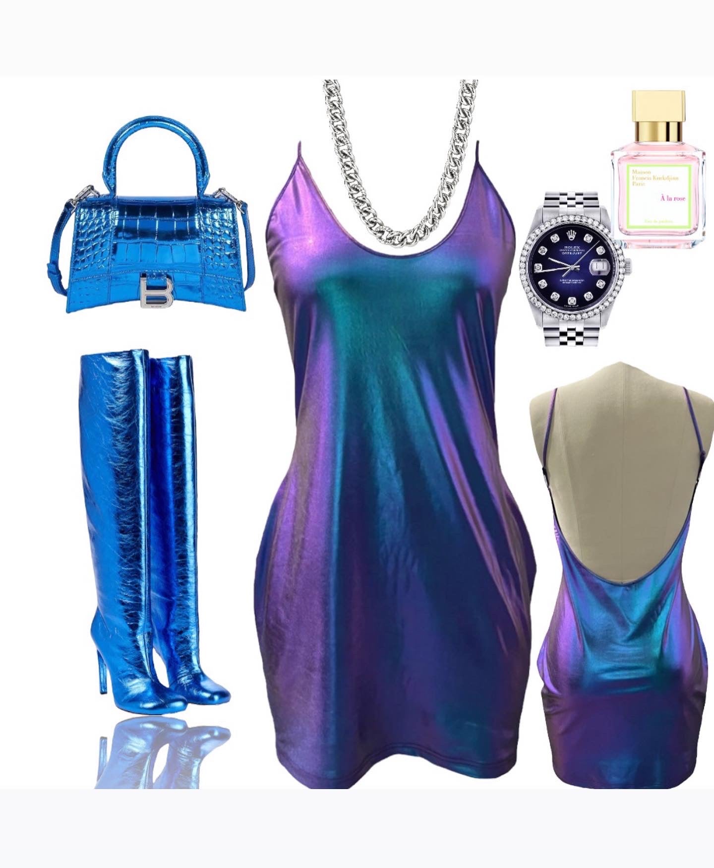 blue-purple-mini-dress-styled 